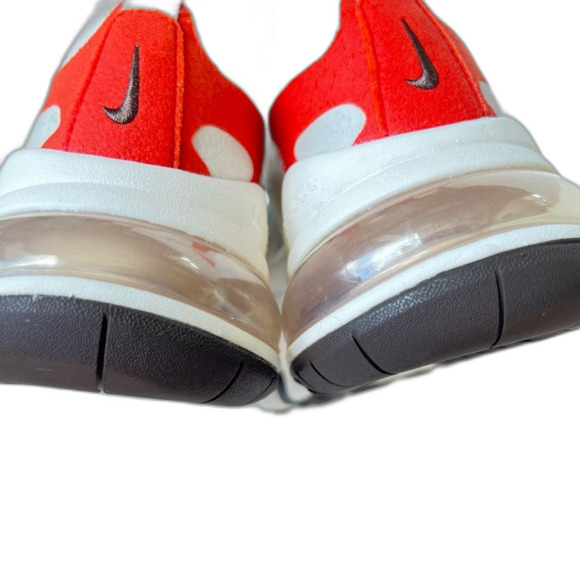 Nike Air Max 270 React Light Beige Chalk Unisex Athletic Shoe Men 8.5/Women 10 - Picture 15 of 15